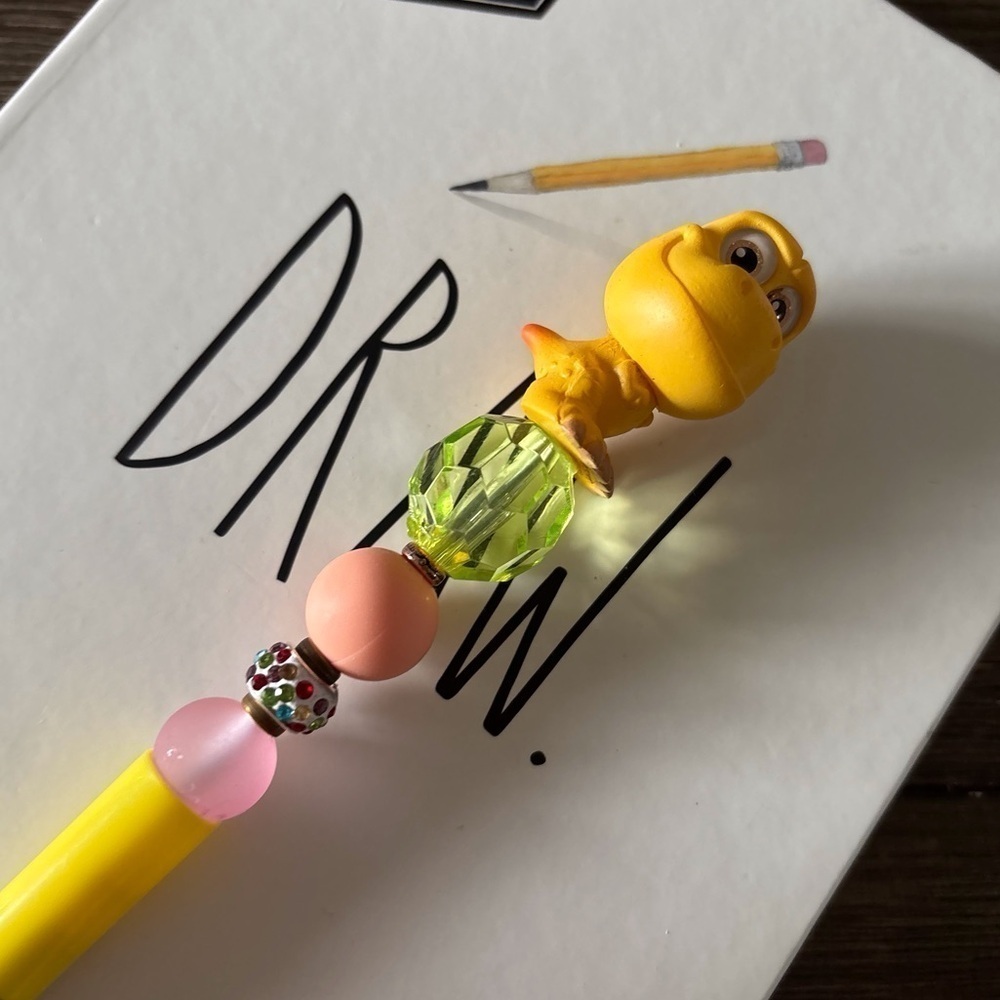 Disney Doorables: The Good Dinosaur: Nash handmade beaded pen